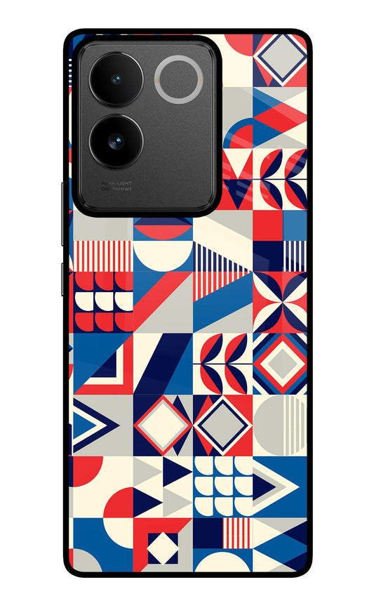 Colorful Pattern IQOO Z7 Pro 5G Glass Case