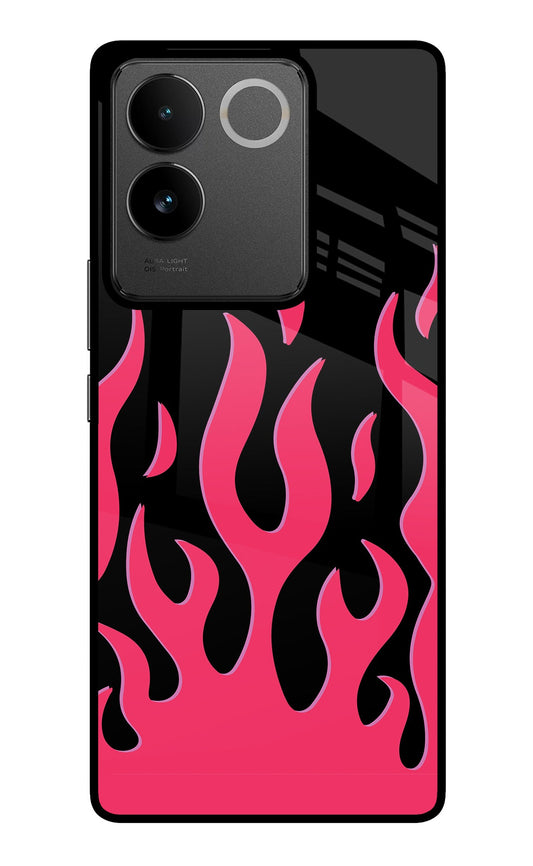 Fire Flames IQOO Z7 Pro 5G Glass Case