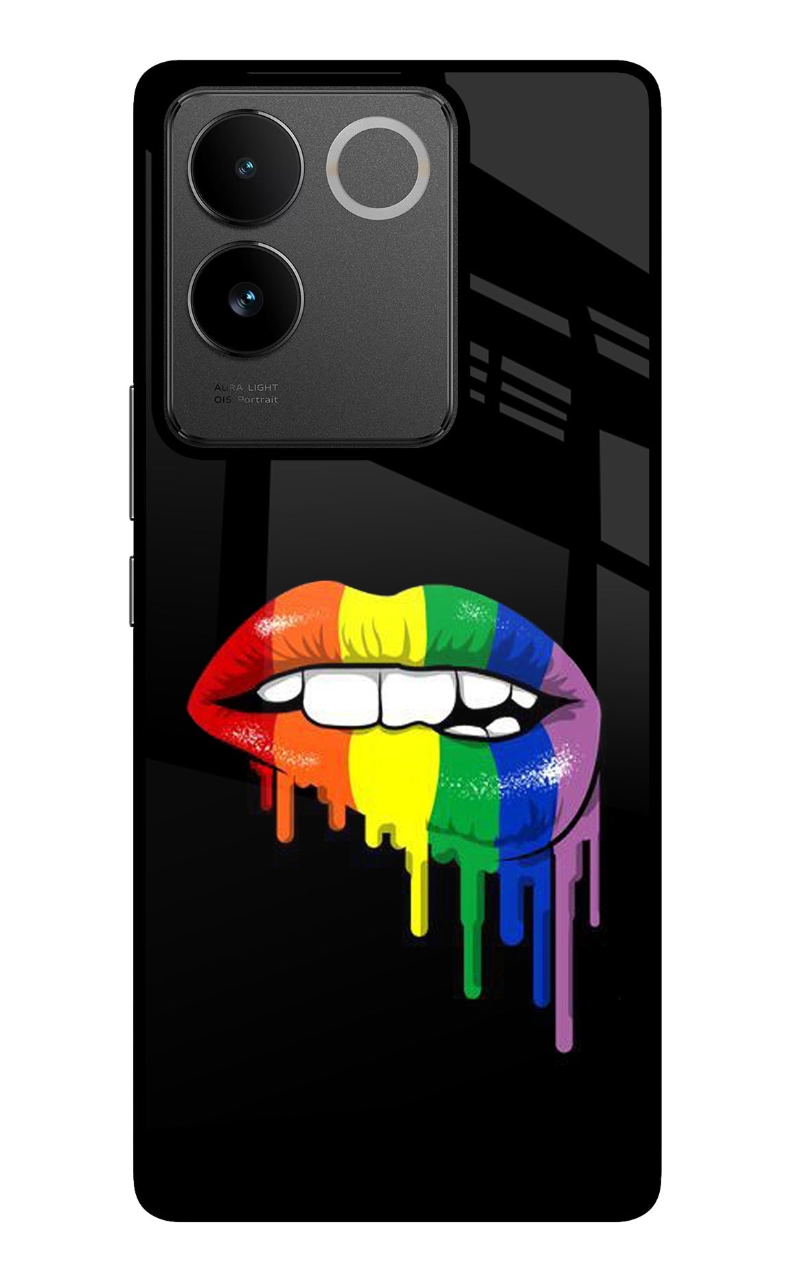 Lips Biting IQOO Z7 Pro 5G Back Cover