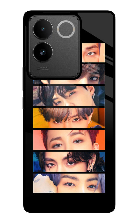 BTS Eyes IQOO Z7 Pro 5G Glass Case