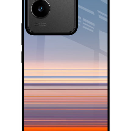 Morning Colors IQOO Z7 Pro 5G Glass Case Back Cover by Casekaro