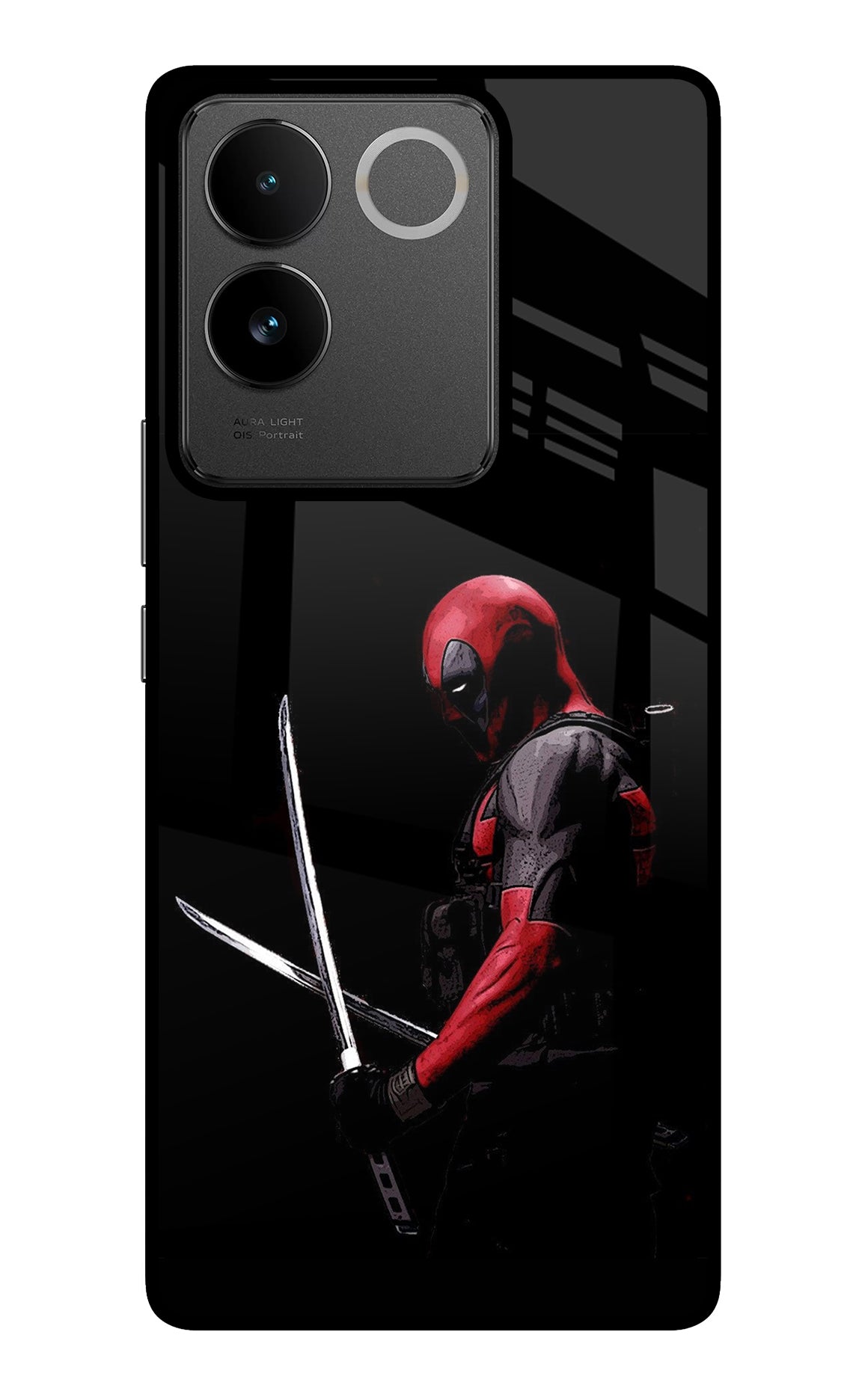 Deadpool IQOO Z7 Pro 5G Glass Case