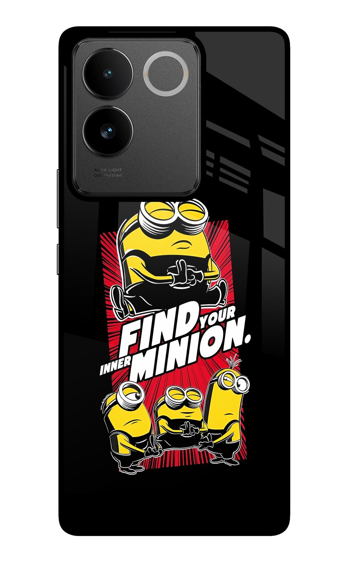 Find your inner Minion IQOO Z7 Pro 5G Glass Case
