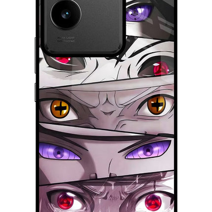 Naruto Anime IQOO Z7 Pro 5G Glass Case Back Cover by Casekaro