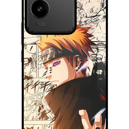 Pain Anime IQOO Z7 Pro 5G Glass Case Back Cover by Casekaro