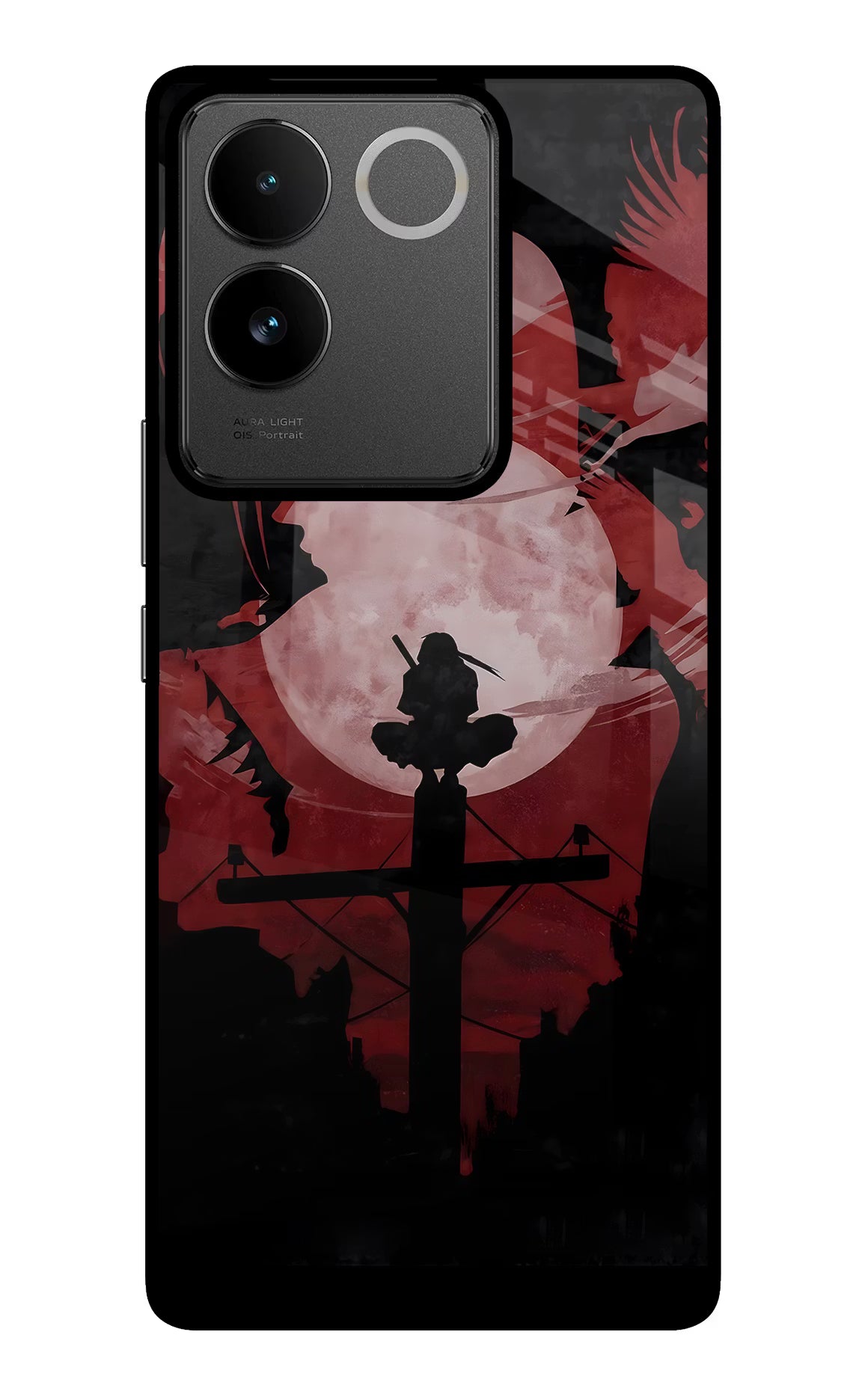 Naruto Anime IQOO Z7 Pro 5G Glass Case Back Cover by Casekaro