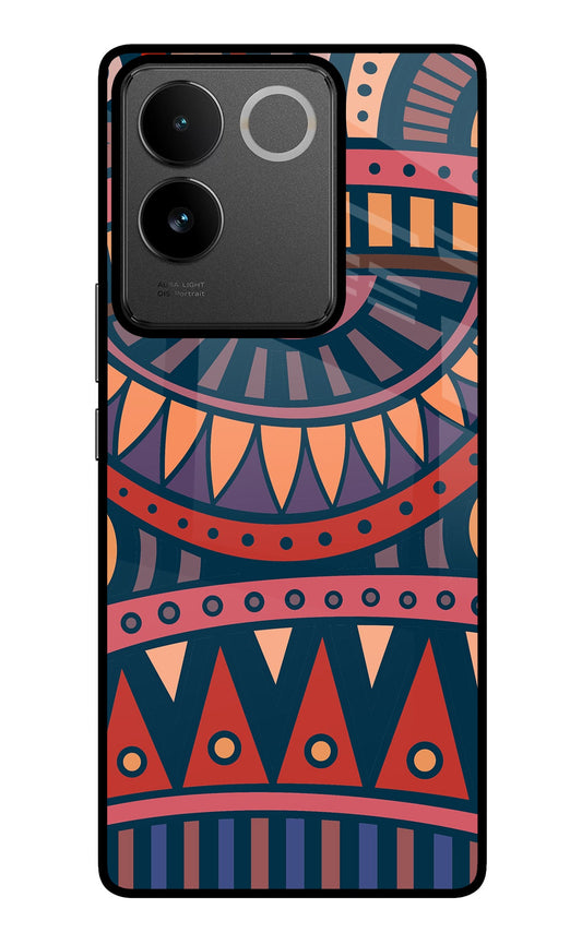 African Culture Design IQOO Z7 Pro 5G Glass Case