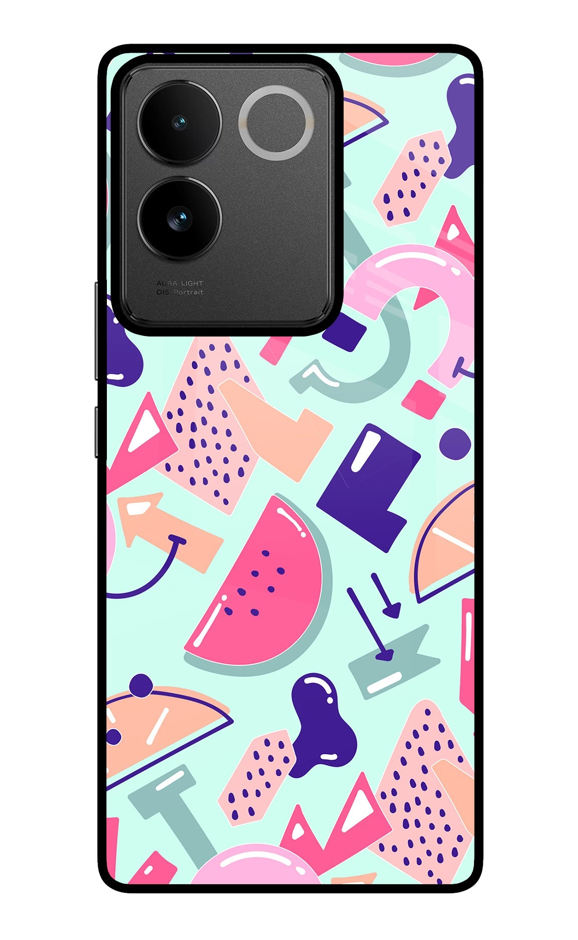 Doodle Pattern IQOO Z7 Pro 5G Back Cover