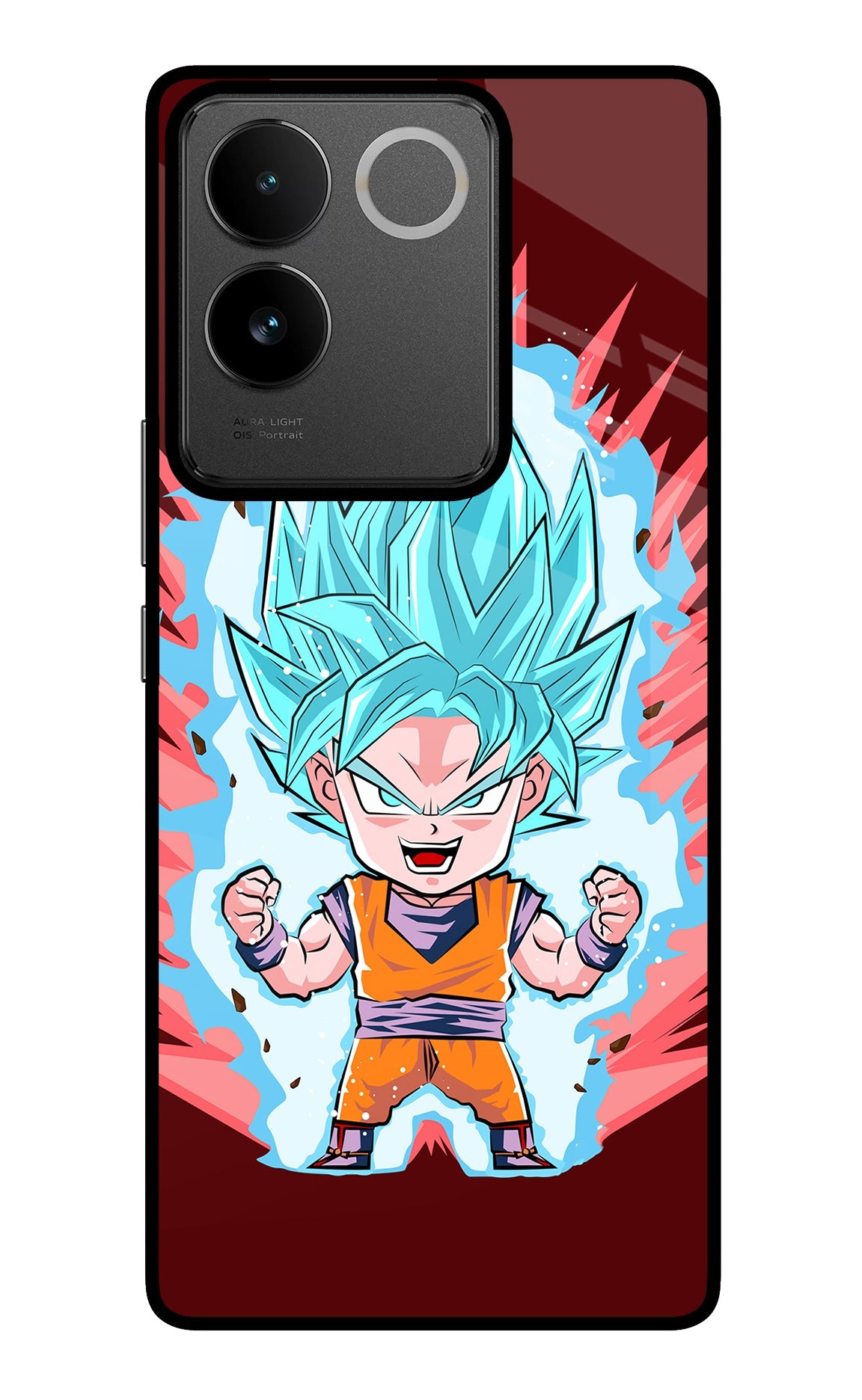 Goku Little IQOO Z7 Pro 5G Back Cover