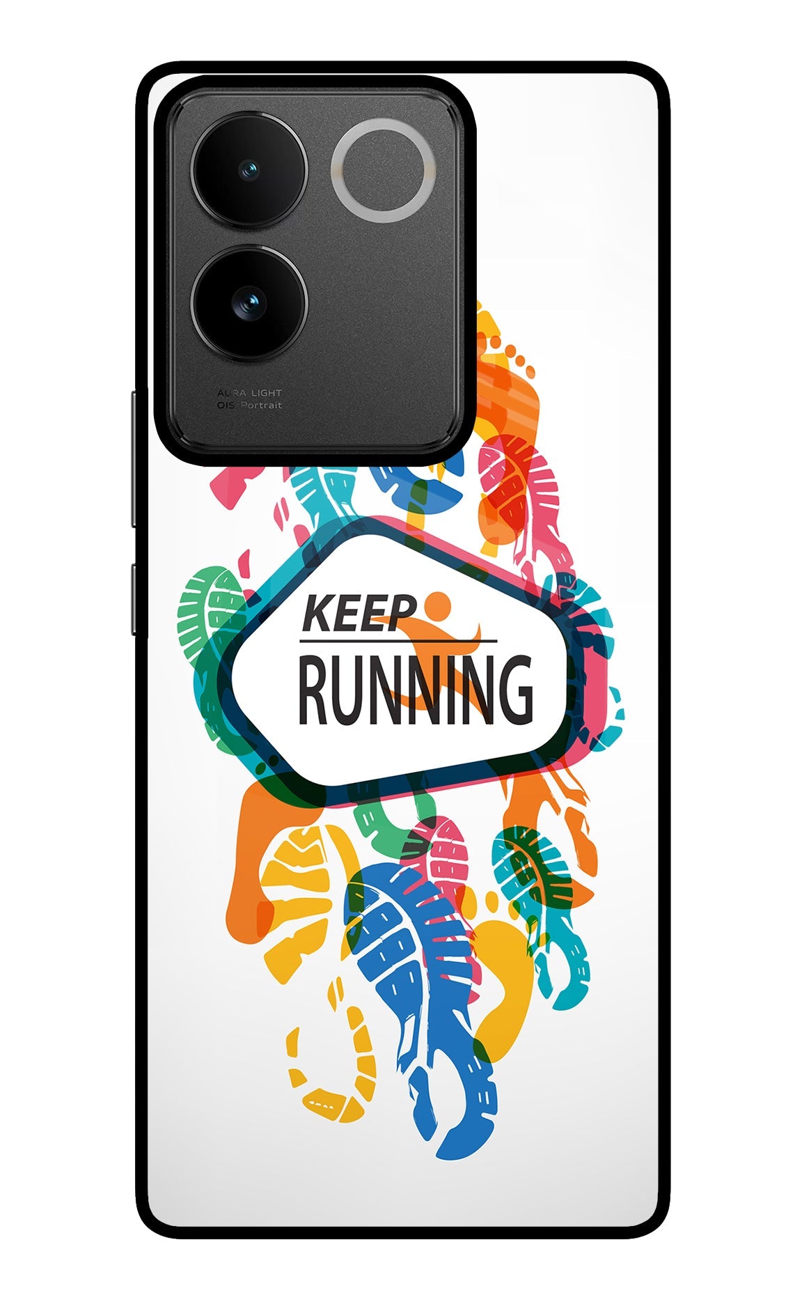 Keep Running IQOO Z7 Pro 5G Glass Case