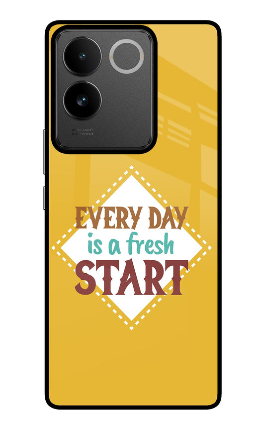 Every day is a Fresh Start IQOO Z7 Pro 5G Glass Case