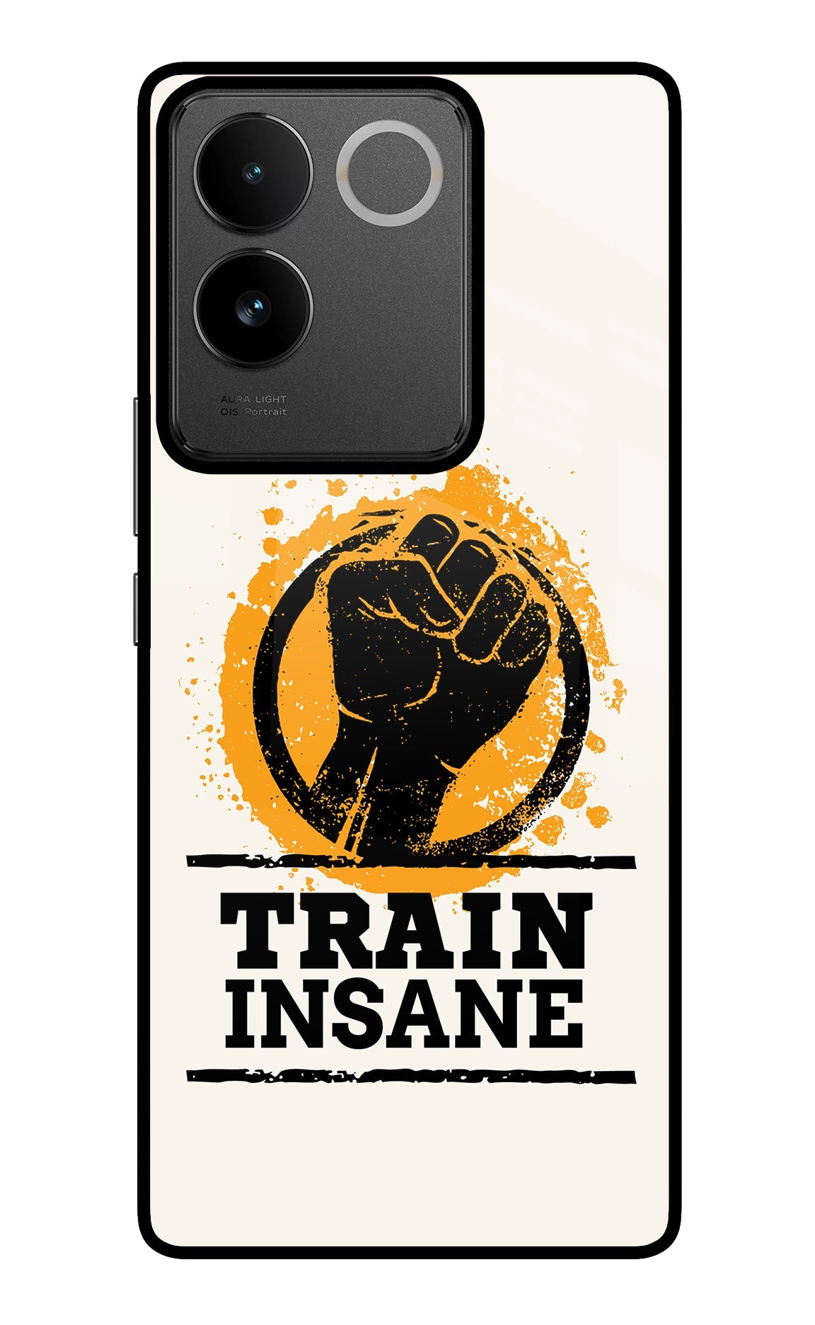 Train Insane IQOO Z7 Pro 5G Glass Case