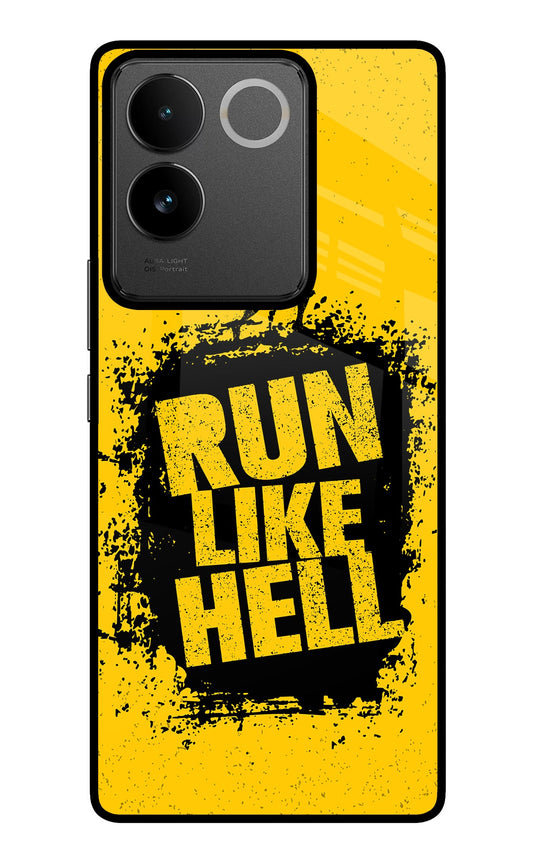 Run Like Hell IQOO Z7 Pro 5G Glass Case