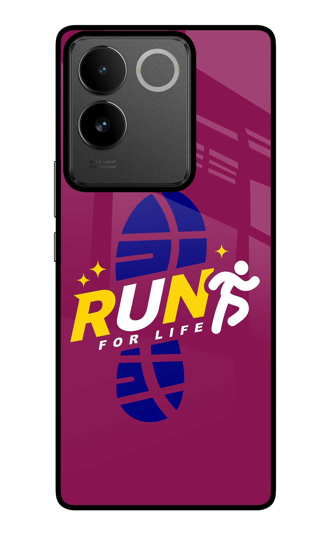 Run for Life IQOO Z7 Pro 5G Back Cover