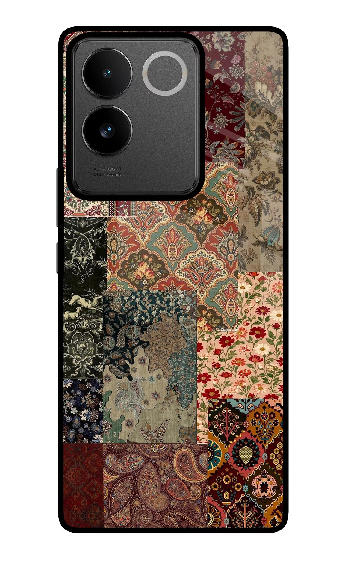 Desi Print IQOO Z7 Pro 5G Glass Case Back Cover by Casekaro