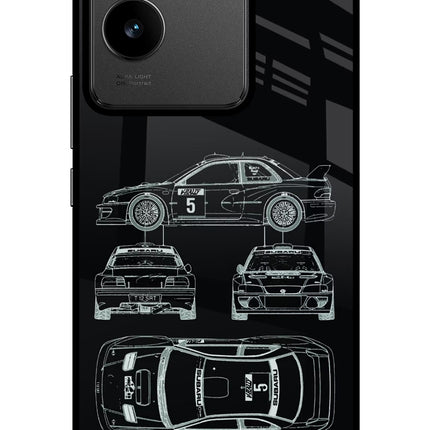 WRC'99 IQOO Z7 Pro 5G Glass Case