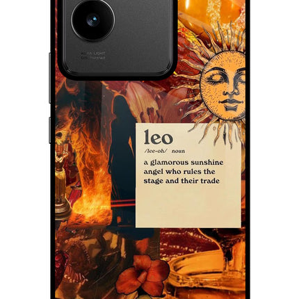 Leo Zodiac IQOO Z7 Pro 5G Glass Case