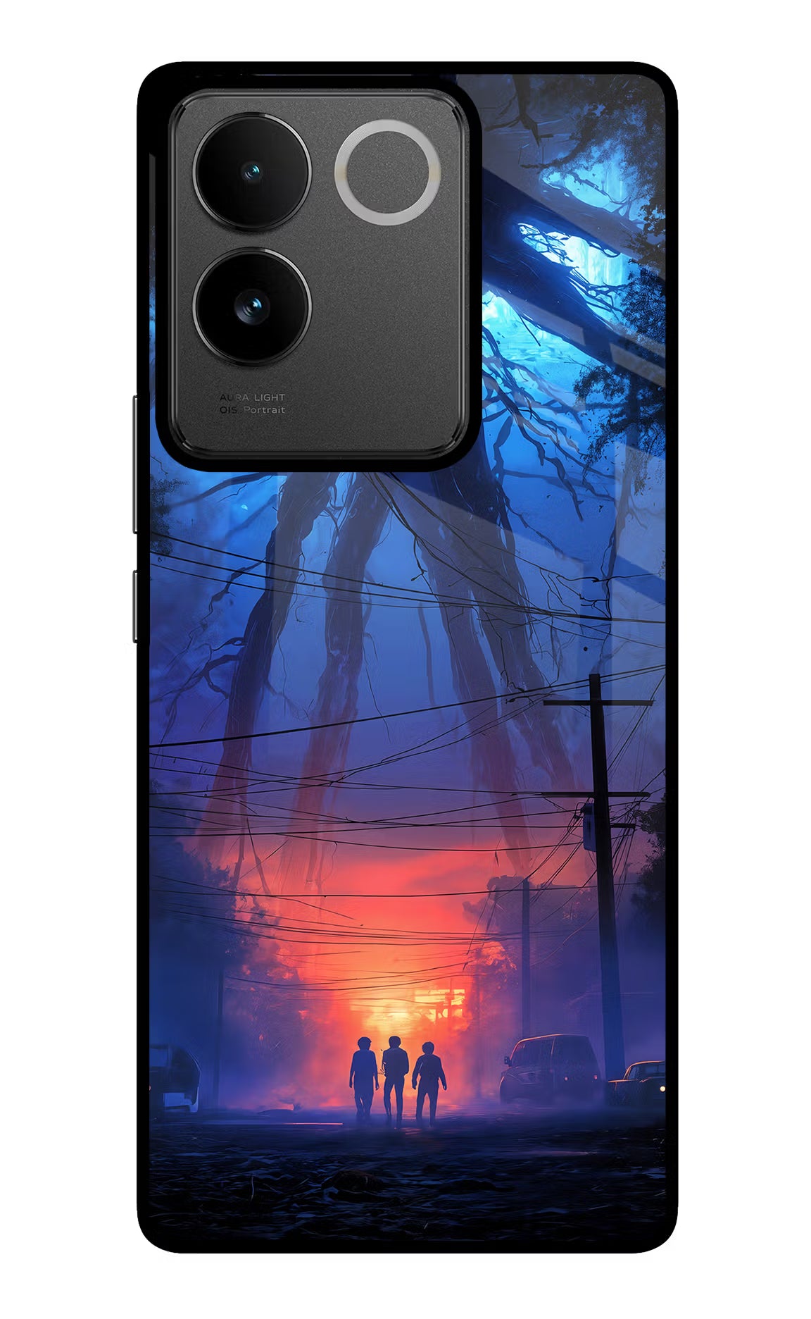 Ordinary Things Shadow IQOO Z7 Pro 5G Glass Case Back Cover by Casekaro