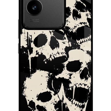 Dead Stack IQOO Z7 Pro 5G Glass Case Back Cover by Casekaro