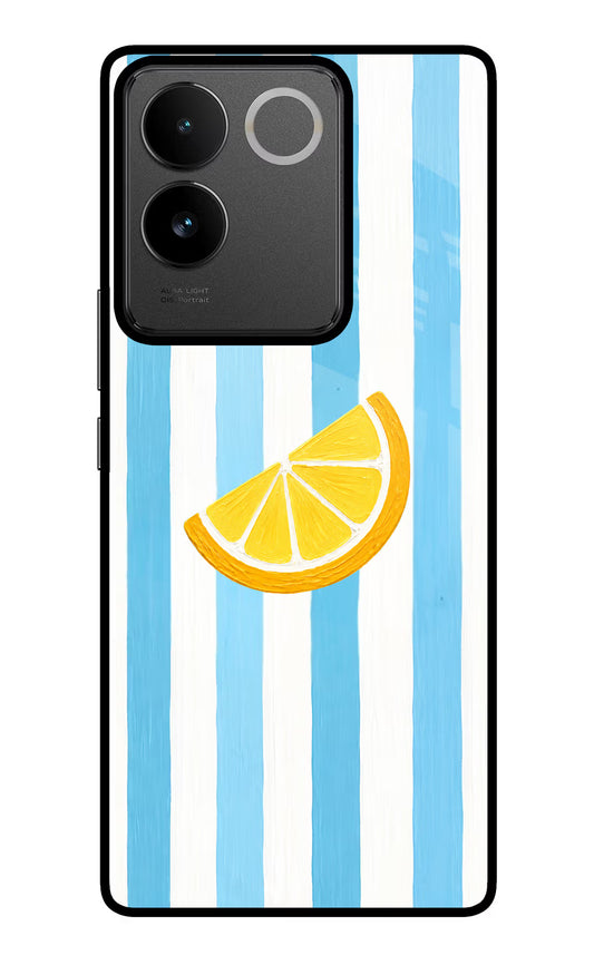 Summer Lemon IQOO Z7 Pro 5G Glass Case