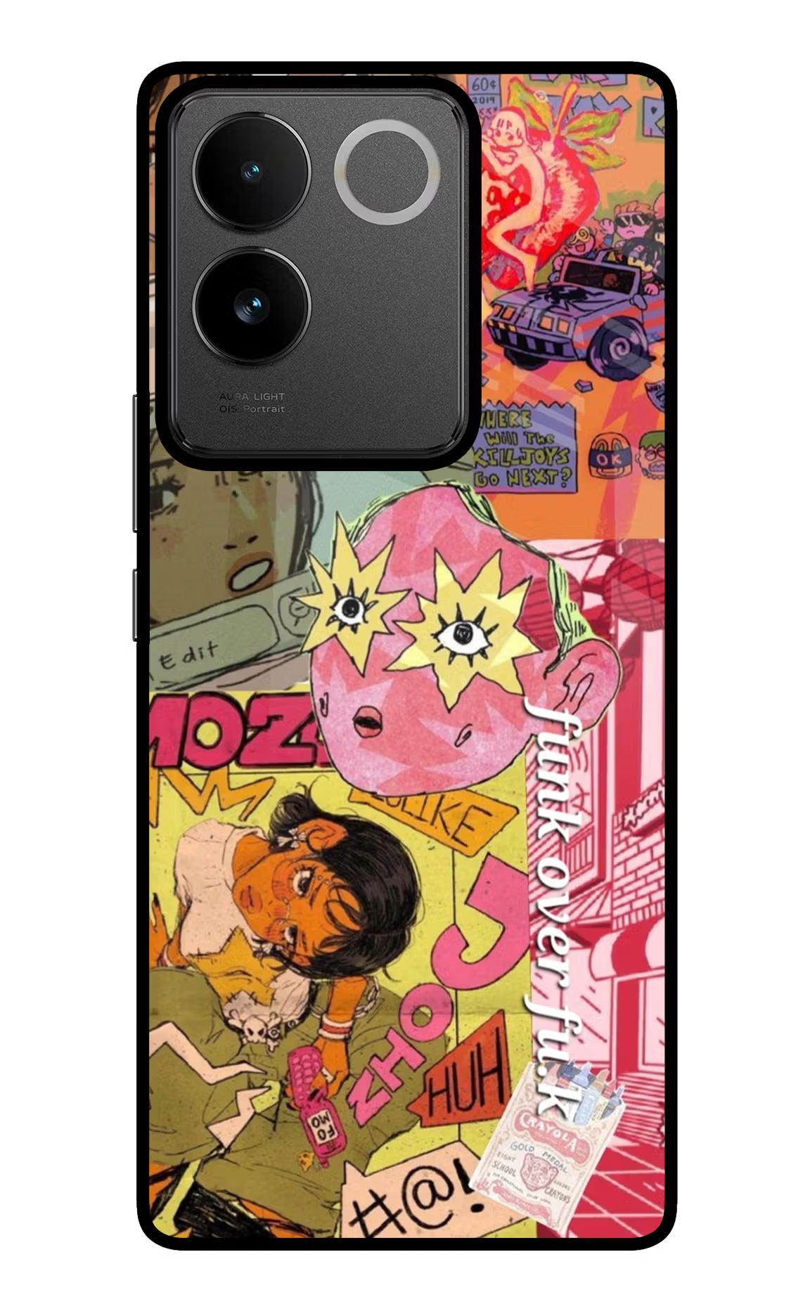 Funkover IQOO Z7 Pro 5G Glass Case