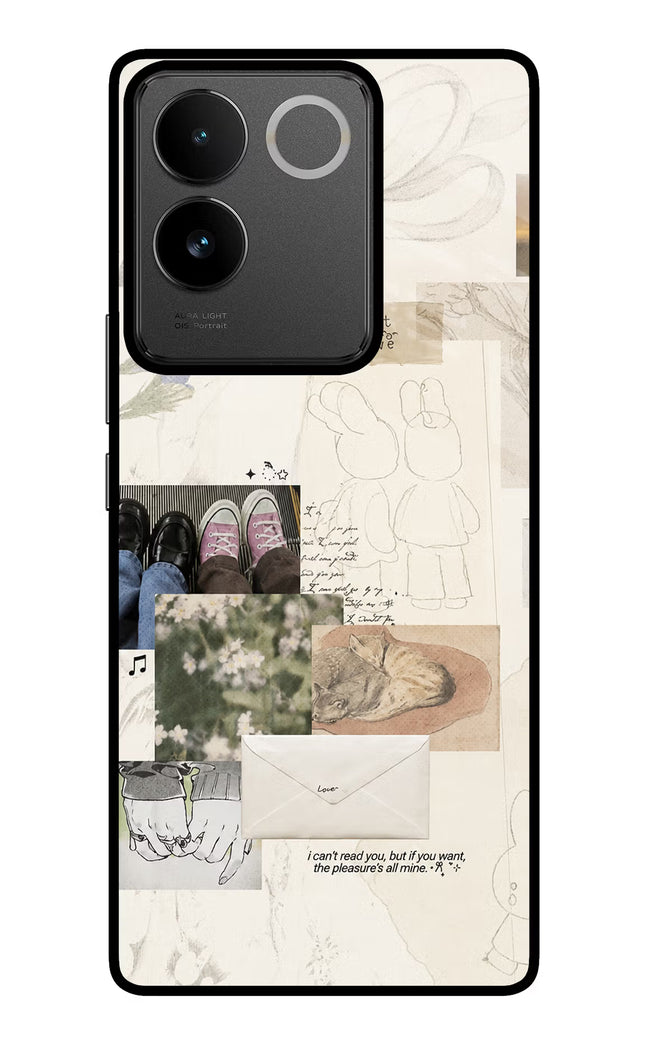 Soft Aesthetic IQOO Z7 Pro 5G Glass Case