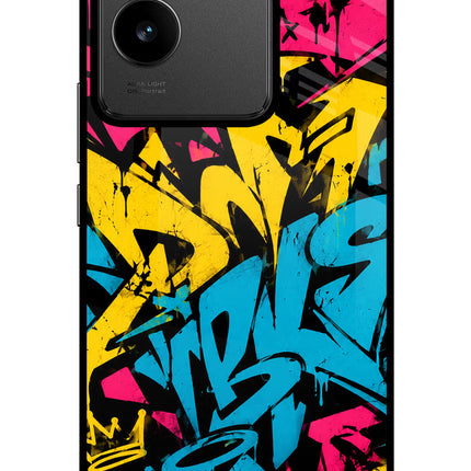 Graffiti Vibe IQOO Z7 Pro 5G Glass Case