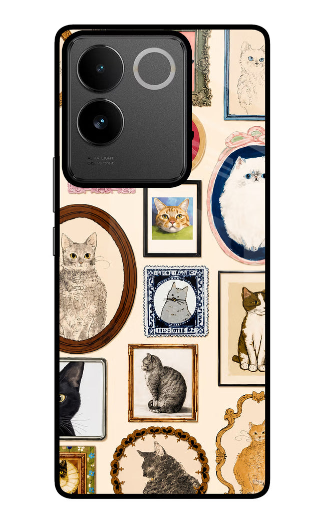 Mirror Cats IQOO Z7 Pro 5G Glass Case