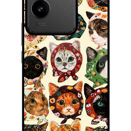 Cool Cat IQOO Z7 Pro 5G Glass Case