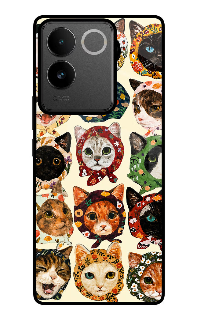 Cool Cat IQOO Z7 Pro 5G Glass Case