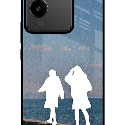 Coastal Dream IQOO Z7 Pro 5G Glass Case
