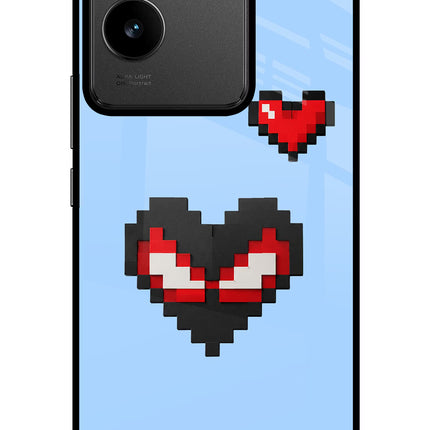 Peter Heart IQOO Z7 Pro 5G Glass Case