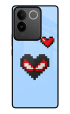 Peter Heart IQOO Z7 Pro 5G Glass Case