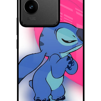 Stitch Hug IQOO Z7 Pro 5G Glass Case