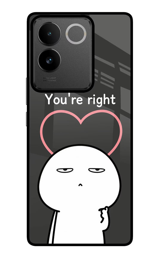 You're Right IQOO Z7 Pro 5G Glass Case
