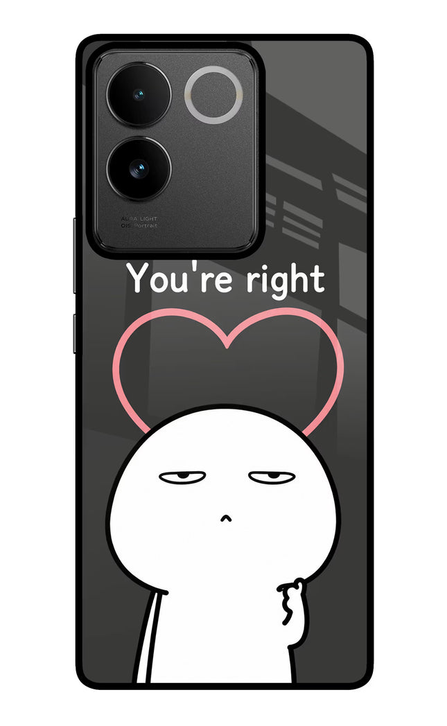 You're Right IQOO Z7 Pro 5G Glass Case