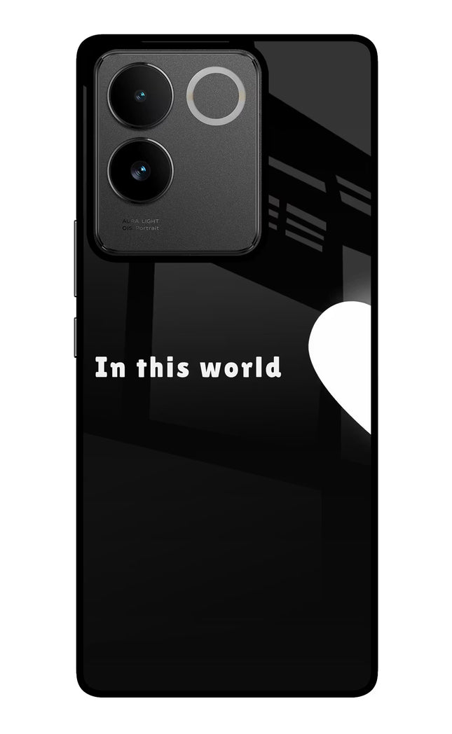 This World IQOO Z7 Pro 5G Glass Case