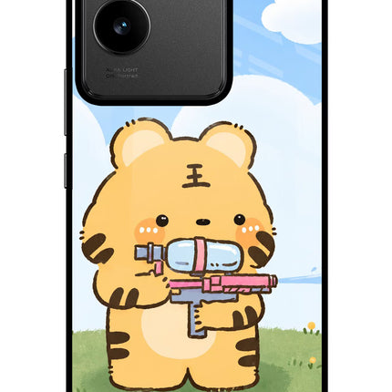 Tiger Treat IQOO Z7 Pro 5G Glass Case
