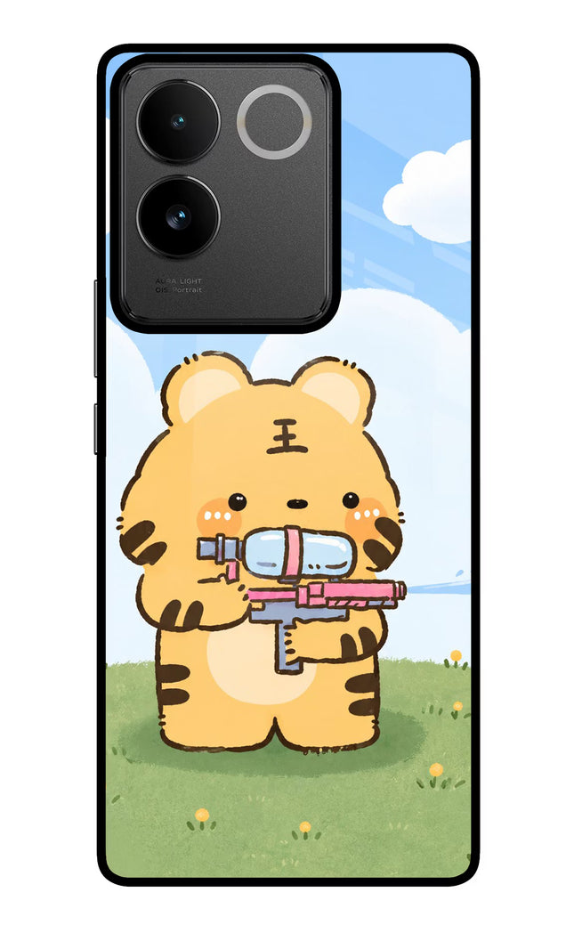 Tiger Treat IQOO Z7 Pro 5G Glass Case
