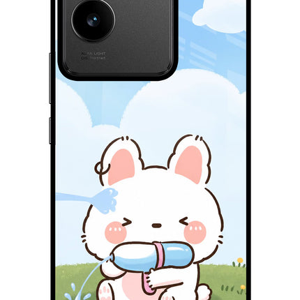 Bunny Treat IQOO Z7 Pro 5G Glass Case