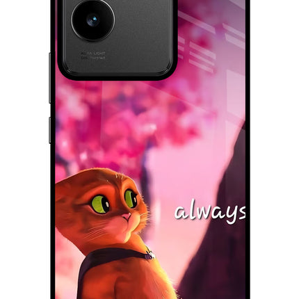 Always Cat IQOO Z7 Pro 5G Glass Case