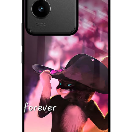 Forever Cat IQOO Z7 Pro 5G Glass Case
