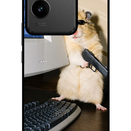 Hacker Hamster IQOO Z7 Pro 5G Glass Case