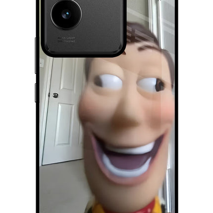 Side Eye Woody IQOO Z7 Pro 5G Glass Case
