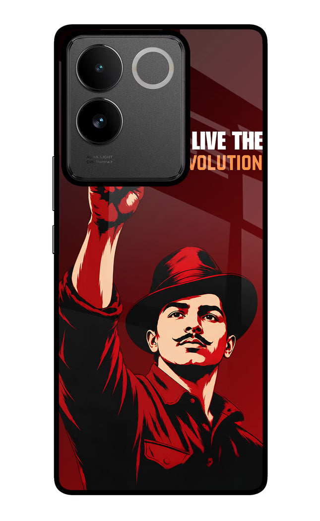 Bhagat Singh Revolution IQOO Z7 Pro 5G Glass Case