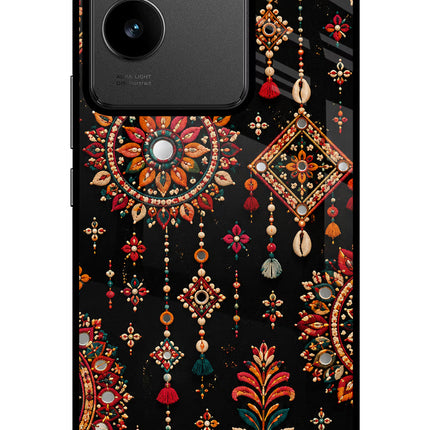 Boho Noir IQOO Z7 Pro 5G Glass Case