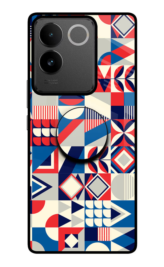 Colorful Pattern IQOO Z7 Pro 5G Glass Case