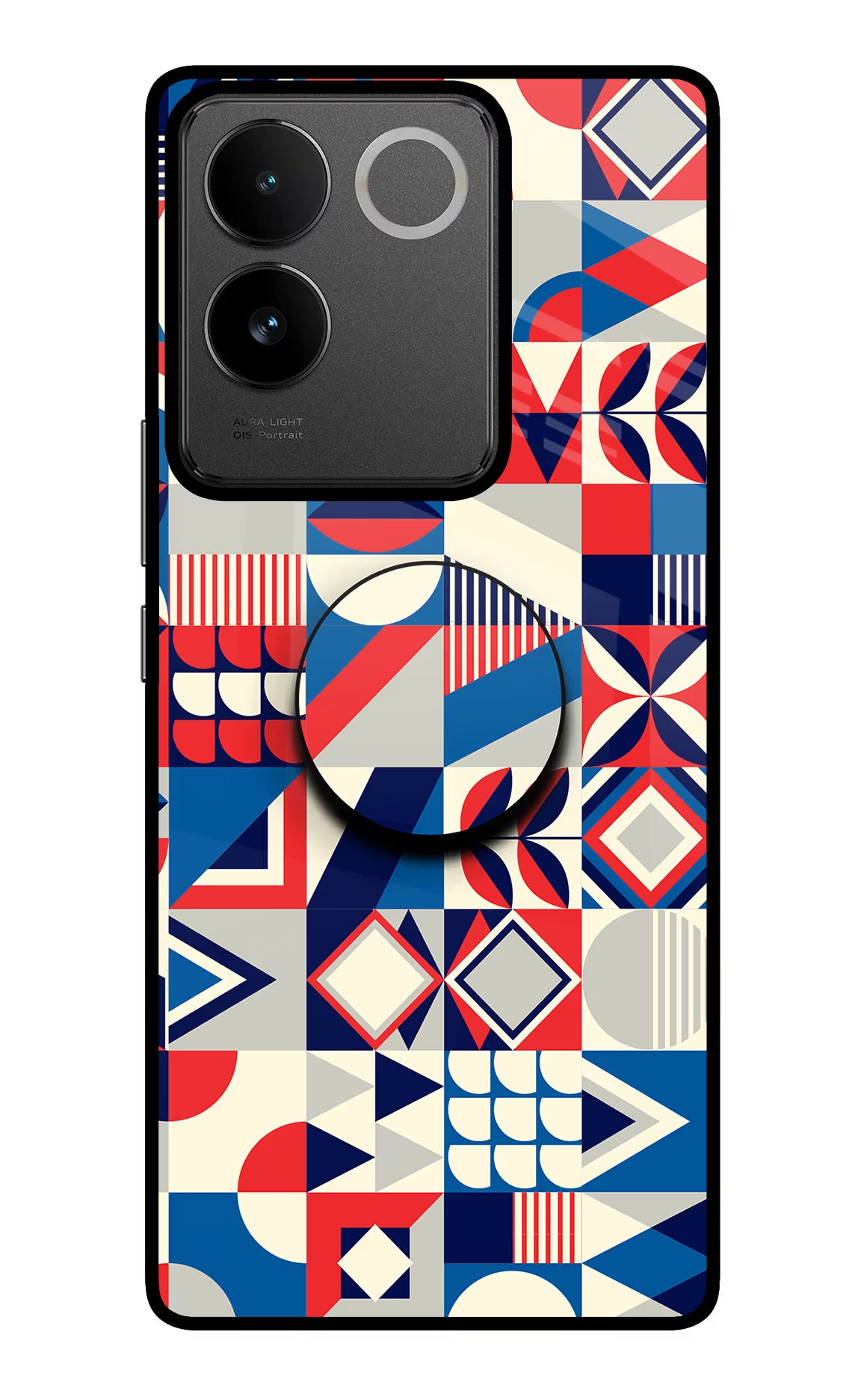 Colorful Pattern IQOO Z7 Pro 5G Pop Case by Casekaro