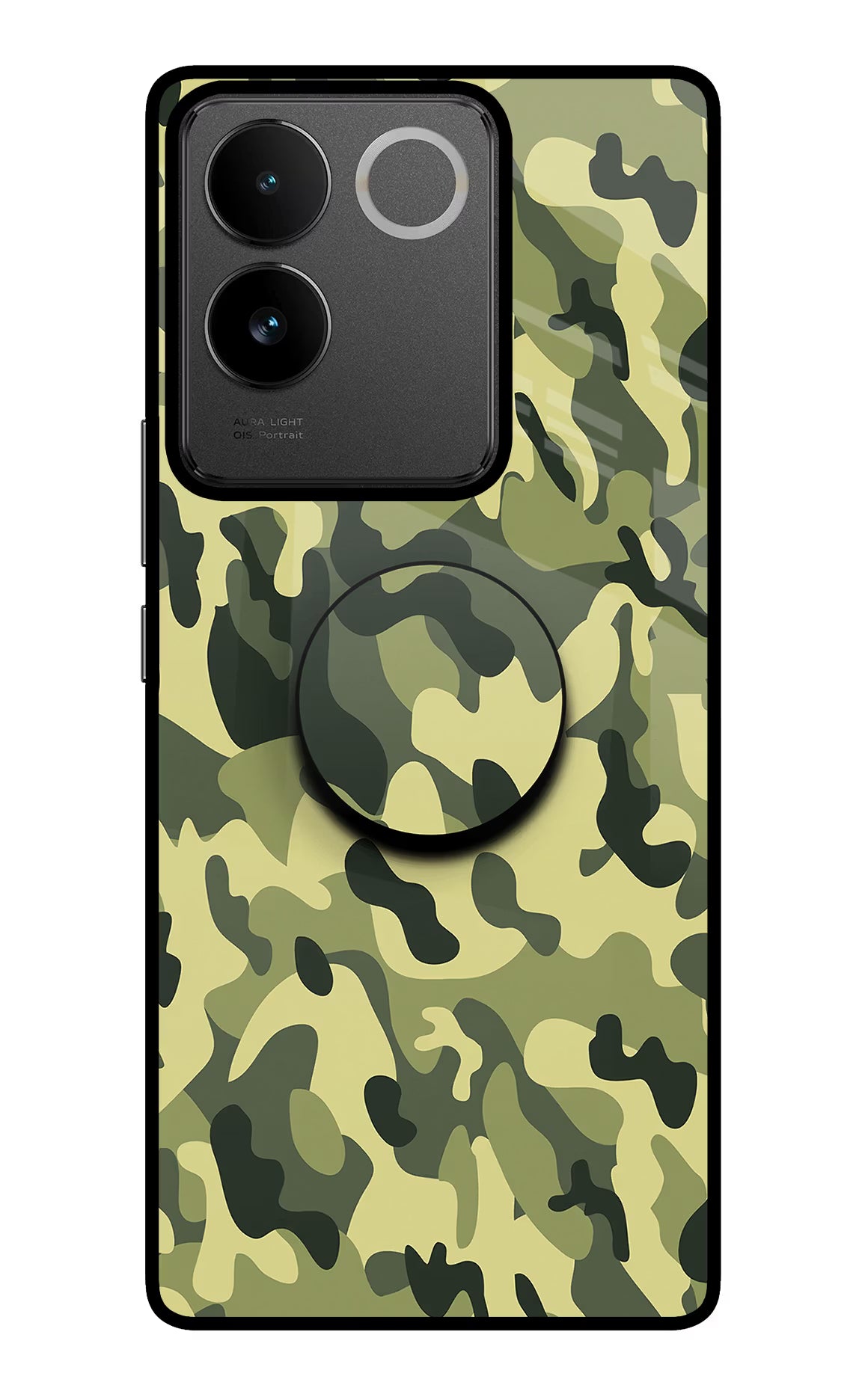 Camouflage IQOO Z7 Pro 5G Pop Case by Casekaro