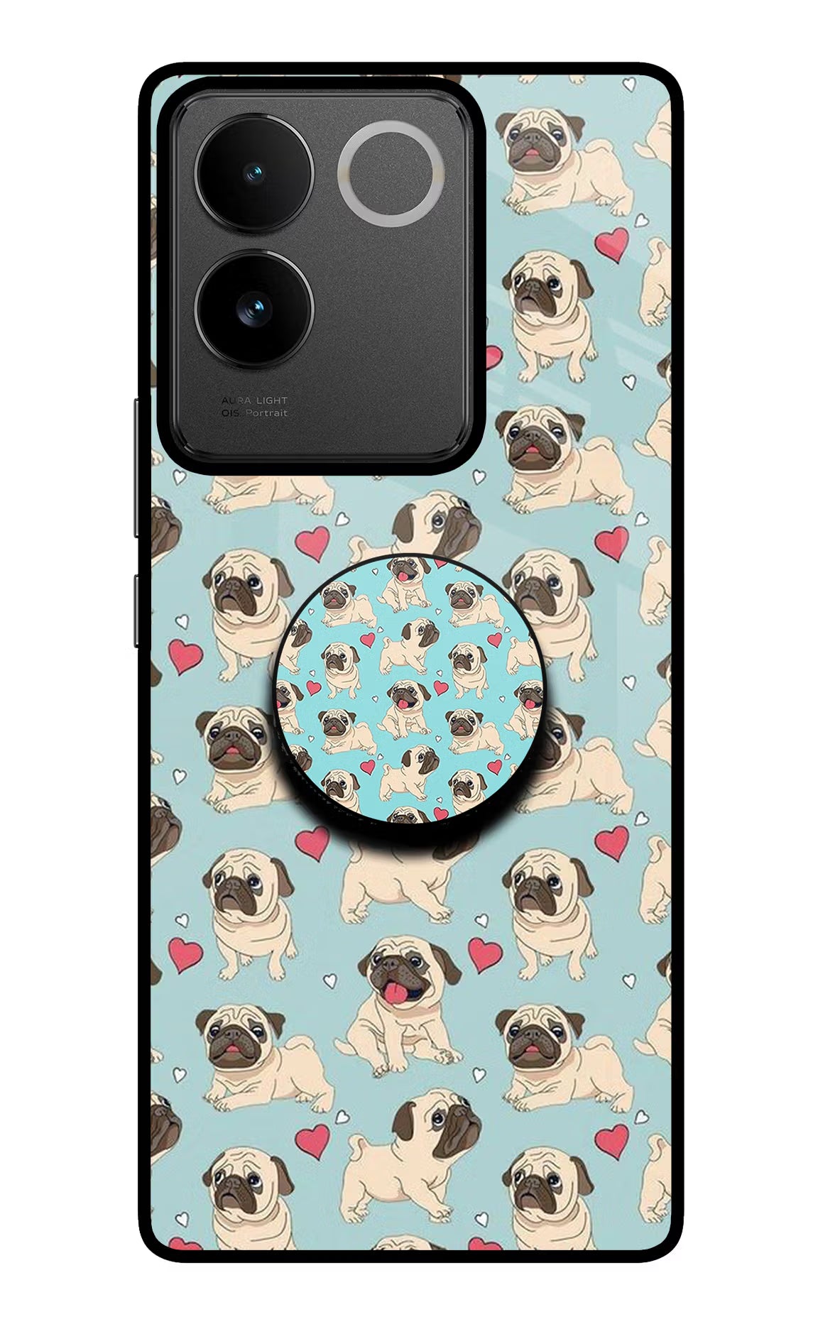Pug Dog IQOO Z7 Pro 5G Pop Case by Casekaro